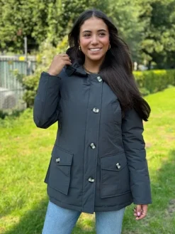 Airforce - 4 Pocket Parka - Gun Metal