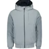 Airforce - Reversible Padded Jacket Men - Blauw