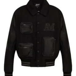 Amicci - Georgio Wooly Jacket - Zwart