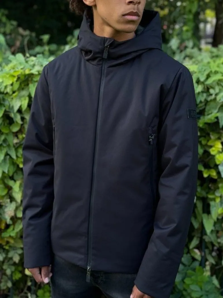 Armani EA7 - Man Woven Bomber Jacket - Zwart