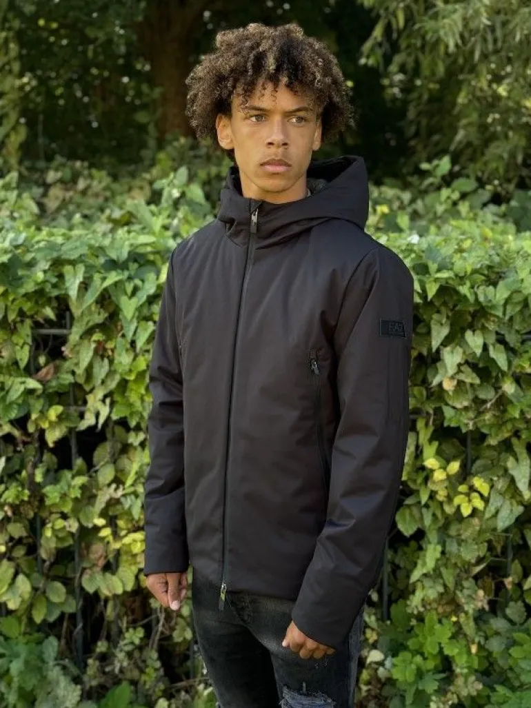 Armani EA7 - Man Woven Bomber Jacket - Zwart