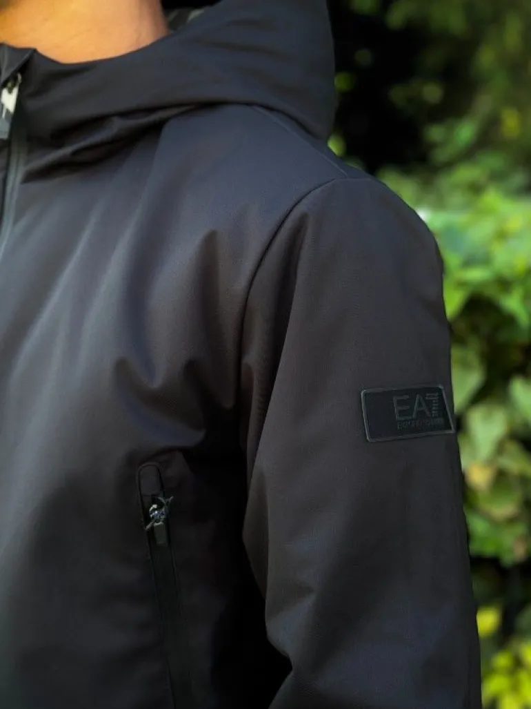 Armani EA7 - Man Woven Bomber Jacket - Zwart
