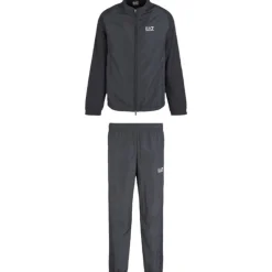 Armani EA7 - Man Woven Tracksuit - Zwart