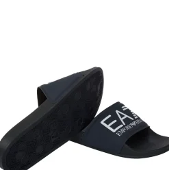 Armani EA7 - Slippers - Donkerblauw