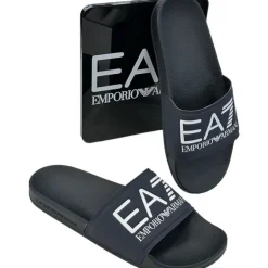 Armani EA7 - Slippers - Donkerblauw