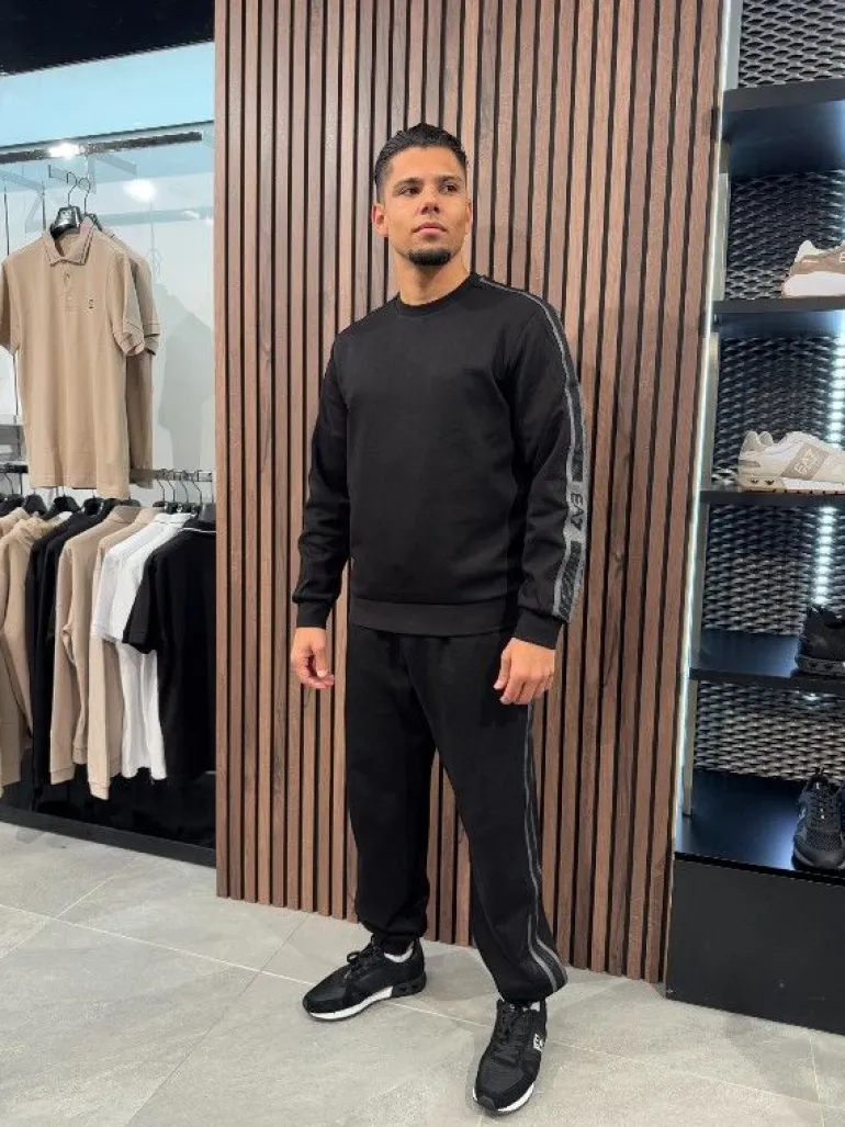 Armani EA7 - Sweatshirt - Zwart