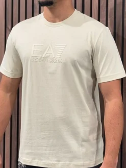 Armani EA7 - T-shirt - Beige