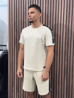 Armani EA7 - T-shirt - Beige
