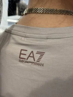 Armani EA7 - T-shirt - Beige