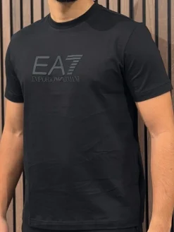 Armani EA7 - T-shirt - Zwart