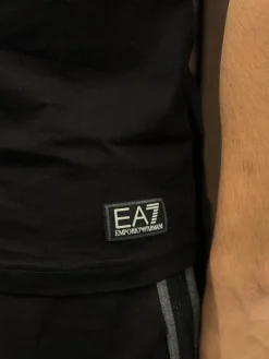 Armani EA7 - T-shirt - Zwart