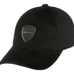 Armani EA7 - Unisex Woven Baseball Hat - Zwart
