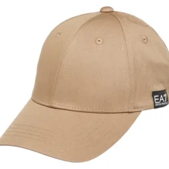 Armani EA7 - Unisex Woven Baseball Hat - Beige