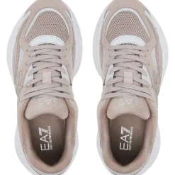 Armani EA7 - Unisex Woven Sneakers - Beige