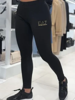 Armani EA7 - Woman Leggings - Zwart
