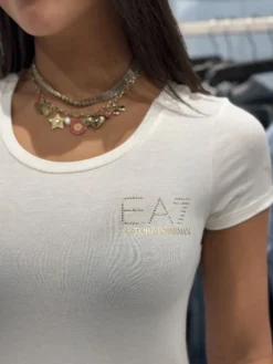 Armani EA7 - Women T-shirt - Beige