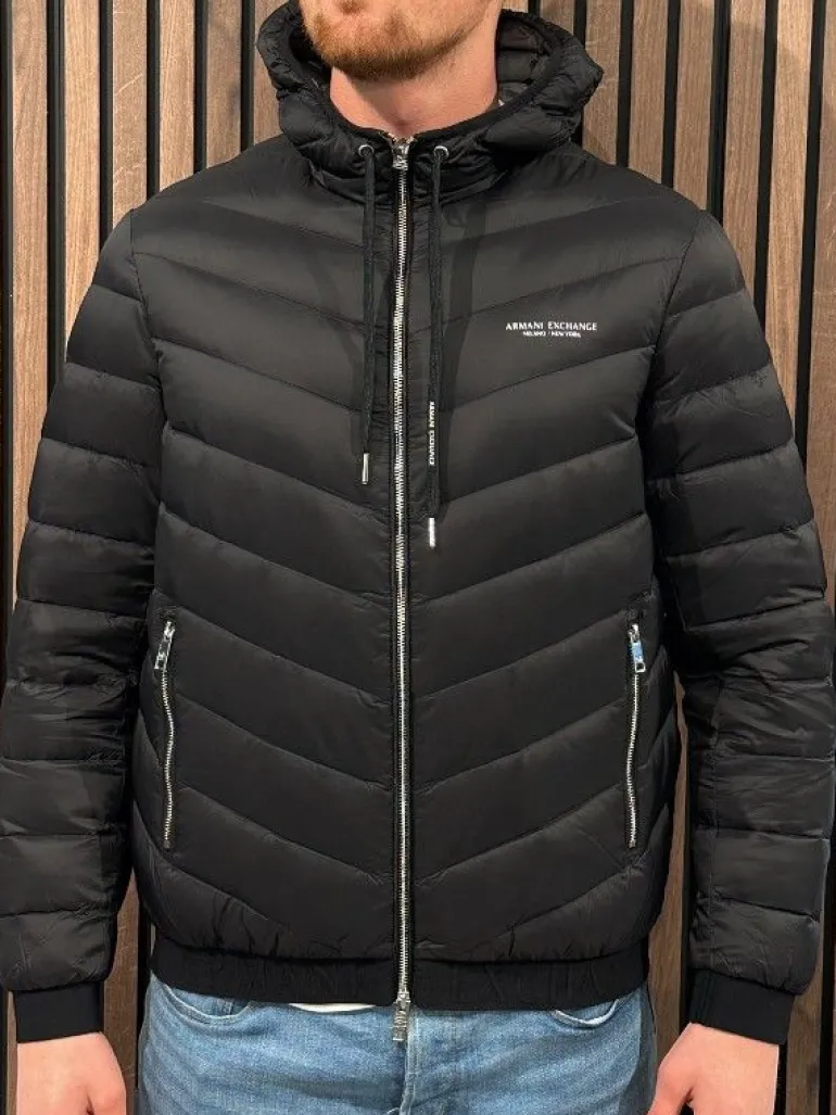 Armani Exchange - Down Jacket - Zwart