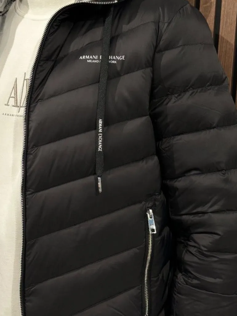 Armani Exchange - Down Jacket - Zwart