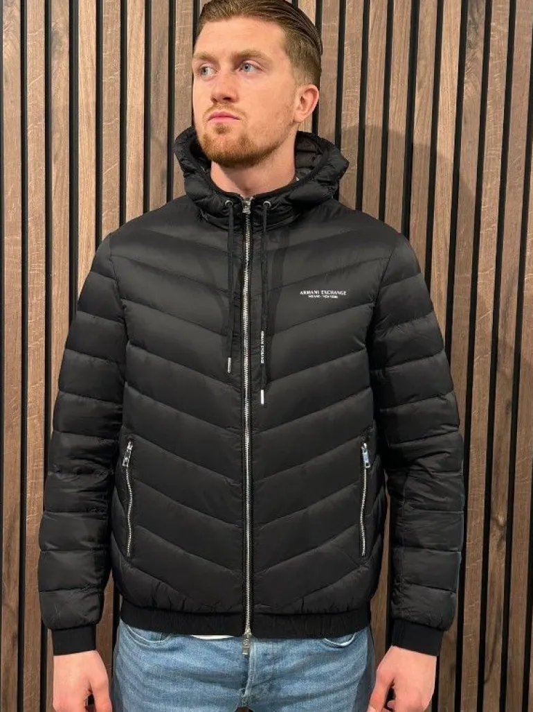Armani Exchange - Down Jacket - Zwart