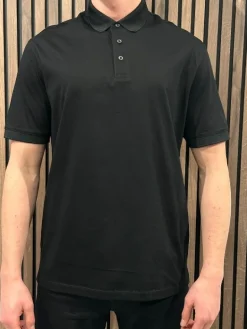 Armani Exchange - Man Jersey Polo Shirt - Zwart