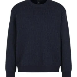 Armani Exchange - Man Jersey Sweatshirt - Blauw