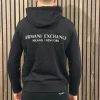 Armani Exchange - Man Jersey Sweatshirt - Zwart