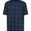 Armani Exchange - Man Jersey T-shirt - Blauw