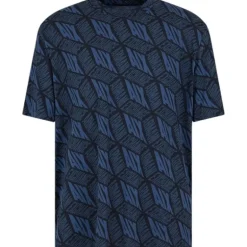 Armani Exchange - Man Jersey T-shirt - Blauw