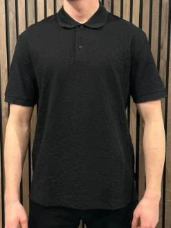 Armani Exchange - Man JerseyPolo Shirt - Zwart