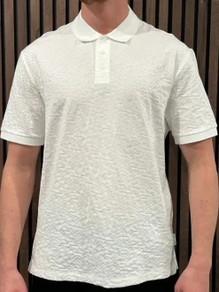 Armani Exchange - Man JerseyPolo Shirt - Wit
