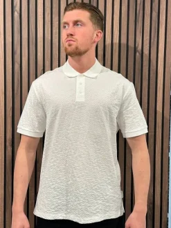 Armani Exchange - Man JerseyPolo Shirt - Wit