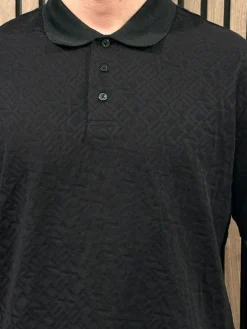 Armani Exchange - Man JerseyPolo Shirt - Zwart