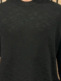 Armani Exchange - Man Knitted Pullover - Zwart