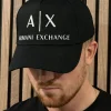 Armani Exchange - Man Woven Baseball Hat - Zwart