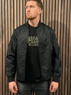 Armani Exchange - Man Woven Blouson Jacket - Zwart