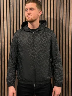 Armani Exchange - Man Woven Blouson Jacket - Zwart