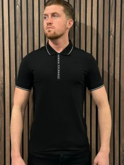 Armani Exchange - Polo - Zwart