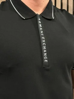 Armani Exchange - Polo - Zwart
