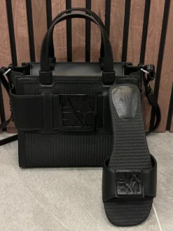 Armani Exchange - Sandal - Zwart