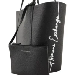 Armani Exchange - Shopping bag - Zwart