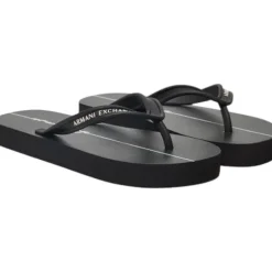 Armani Exchange - Slippers - Zwart