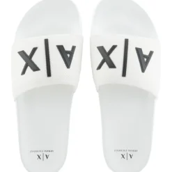 Armani Exchange - Slippers - Wit