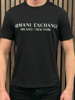 Armani Exchange - T-shirt - Zwart