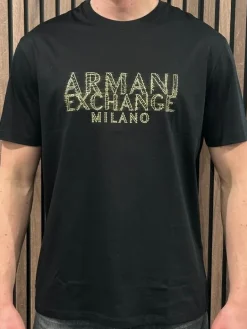 Armani Exchange - T-shirt - Zwart