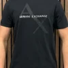 Armani Exchange - T-shirt - Blauw