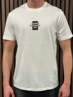 Armani Exchange - T-shirt - Wit