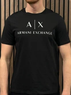 Armani Exchange - T-shirt - Zwart