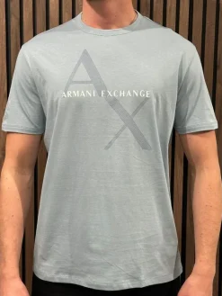 Armani Exchange - T-shirt - Blauw
