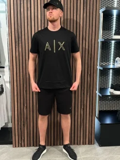 Armani Exchange - T-shirt - Zwart