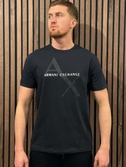 Armani Exchange - T-shirt - Blauw